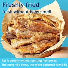 Eight Packs of Whole Fish Snacks - Crispy Yellow Croaker Slices, Instant Asian Seafood Snacks (30G Per Pack) - Suitable for Fish Lovers And Convenient to Enjoy, Crisp As If Without Bones, Full Fish, Delicious Taste, Delicate And Delicious Meat