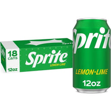 Sprite Lemon-Lime Caffeine Free Soda Pop Cans, 12 fl oz, 18 Pack