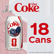 (Pack of 18) Diet Coke Soda Soft Drink, 12 fl. oz. The product comes in a convenient 18-pack of 12 fl oz cans.