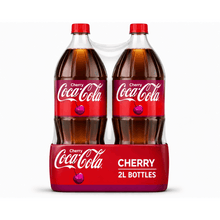 (pack of 2)Coca-Cola Cherry Soda Pop Bottle, 2 Liters