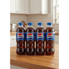 4-[Pepsi] Cola Soda Pop, 20 fl oz Bottles -