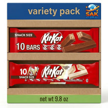 KIT KAT Combo Pack, Milk Chocolate & Vanilla Creme Snack Size Wafer Bars, Crispy Chocolate Candy Assortment