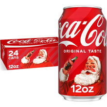 Coca-Cola Soda Soft Drink, 12 fl oz Cans Classic Cola Soda Cans