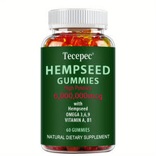 Premium Formula Containing Vitamins A, B1, And Omega 3, 6, And 9 - Supports Overall Health - 60 Gummies