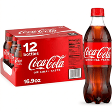 12 pk Coca-Cola Soda Soft Drink, 16.9 fl. oz.