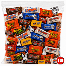 SupplyTiger – Bulk Variety Chocolate Treats Bag – Individually Wrapped Candy Mix for Parties, Stocking Stuffers of Sweet Treats, and Everyday Snacking