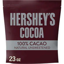 23 oz- Hershey's 100% Cacao Natural Unsweetened Cocoa Powder, Pure Dark Chocolate Baking Cocoa, Non-Dutched, Gluten-Free, Kosher, Rich Chocolate Flavor for Cakes, Brownies, Cookiez, Hot Chocolate, Desserts, and Cooking.