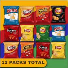 Assorted Potato Chip Snack Pack, 12 Count – Individually Wrapped Crispy Snack Bags for Lunch Boxes, Travel, Parties & Everyday Snacking