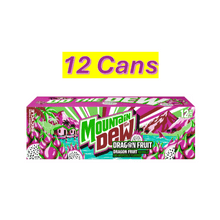 12 Pack Dragon Fruit Soda 12 fl oz Tropical Fruit Drink