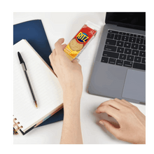 RITZ Cheese Sandwich Crackers, Lunch Snacks, 8 Snack Packs (6 Cracker Sandwiches Per Pack) + RITZ Toasted Chips Original Crackers, Party Snacks, 8.1 oz