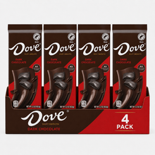Rich Dark Chocolate Candy Bars, 3.30 oz Each, 4-Pack – Dove