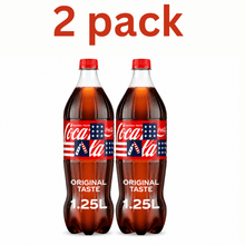 Coca-Cola Soda Pop Bottle, 1.25 Liters- 2 pack