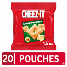 Cheez-It White Cheddar Snack Packs, 1.5 oz., 20 pk.
