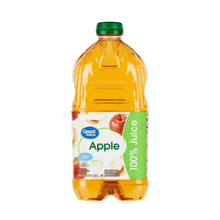 Great Value No Added Sweeteners 100% Apple Juice, 66 fl oz