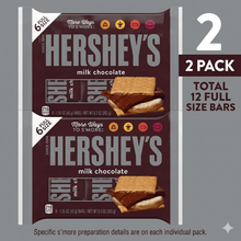 Milk Chocolate Candy Bars, 12 COUNTS