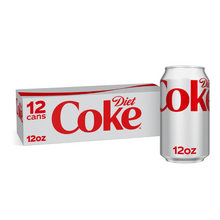 Diet Coke Soda Fridge Pack Cans, 12 fl oz, 12 / 24 Pack