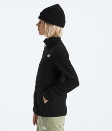 The North Face Women's Glacier Fleece Jacket, Black — Complimentary Gift with $160+ Orders; If the Gift Is Out of Stock or Its Price Rises, Order Cancelled with Full Refund Before Shipment