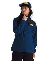 The North Face Women's Antora Rain Jacket, Estate Blue/TNF Black — Complimentary Gift with $202+ Orders; If the Gift Is Out of Stock or Its Price Rises, Order Cancelled with Full Refund Before Shipment