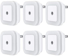 Uigos LED Duck Nose Night Light, Smart Dusk-to-Dawn Sensor, 6-Pack — Complimentary Gift with $41+ Orders; If the Gift Is Out of Stock or Its Price Rises, Order Cancelled with Full Refund Before Shipment