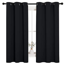 NICETOWN Blackout Curtains for Bedroom 42x63 Inch 2 Panels Black Thermal Insulated — Complimentary Gift with $35+ Orders; If the Gift Is Out of Stock or Its Price Rises, Order Cancelled with Full Refund Before Shipment