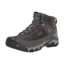 KEEN Women's Targhee III Mid Waterproof Hiking Boots, Magnet/Atlantic Blue — Complimentary Gift with $286+ Orders; If the Gift Is Out of Stock or Its Price Rises, Order Cancelled with Full Refund Before Shipment