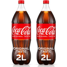 (2 Pack) Coca-Cola Soda Pop Bottle, 2 Liters