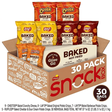 Frito-Lay Baked & Popped Variety Pack (30 Count Individual Snack Chips)