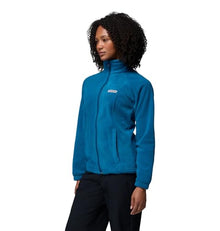 Columbia Women's Benton Springs Full Zip Fleece Jacket, Phoenix Blue — Complimentary Gift with $111+ Orders; If the Gift Is Out of Stock or Its Price Rises, Order Cancelled with Full Refund Before Shipment