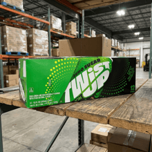 Great Value Twist Up Lemon Lime Zero Sugar Soda, 12 fl oz Can (12-Pack)