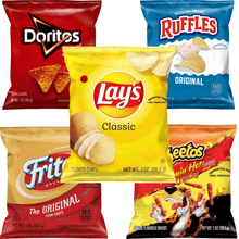 Chips And Snacks Variety Pack, 0.1 oz Pk 5