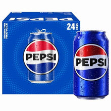 (24 Pack) Pepsi Cola Soda Pop, 12 fl oz Cans