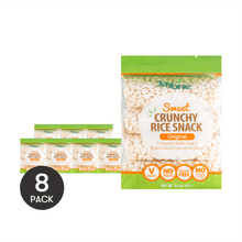 [8Packs] JAYONE, Crunchy Rice Snack Original 80g*8Packs, Office Snack, Leisure Snack, Crispy Chips, Birthday Party Snack, Afternoon Tea