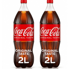 (2 Pack) Coca-Cola Soda Pop Bottle, 2 Liters