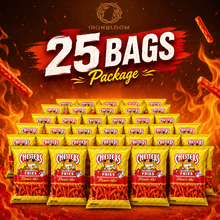 25 Pack Chester’s Flamin’ Hot Fries Corn Snacks, 1 oz Individual Bags – Spicy Hot Corn Chips, Crunchy Flavored Fries Snacks, Lunchbox Snacks, Office Snacks, Party Pack, Road Trip Snacks & Everyday Treats