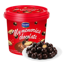 Chocolate Malt Balls in a 5.6 Oz Small Plastic Bucket, Wrapped Individually, Ideal As Party Favors, Christmas Presents, And Holiday Snacks. These Festive Treats Are Great for Family And Friends During Gift Exchanges And Are Convenient Sweet Snacks F