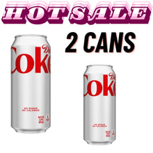 Diet Coke Soda Pop Can, 16 fl oz 2 pack