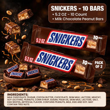 PACK OF 2 Snickers Fun Size Milk Chocolate Bars 10 Count