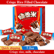Crispy Rice And Milk-filled Chocolate, A Perfect Office Snack.