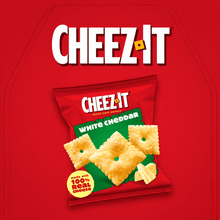 Cheez-It White Cheddar Baked Snack Crackers, Lunch Snacks, 10 counts