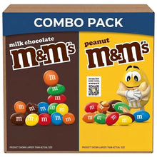 M&M'S Chocolate Candy Combo Pack, Milk Chocolate & Peanut, Theater Box Candy