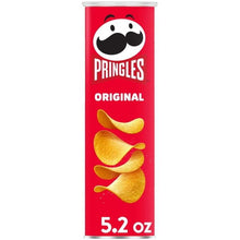Pringles Original Potato Crisps Chips, Lunch Snacks, 5.2 oz Canister.
