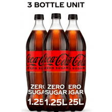 Coca-Cola Zero Sugar Soda Pop Bottle, 1.25 Liters