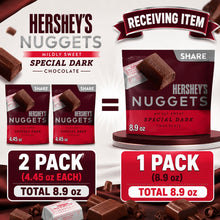 Hershey's Nuggets Special Dark Chocolate, 2 Pack, 4.45 oz Each, Total 8.9 oz