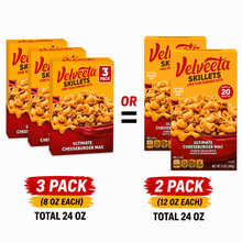 Velveeta Ultimate Cheeseburger Mac Skillets | 2 Pack, 12.8 oz Each, One Pan Dinner