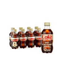 Diet Coke Caffeine-Free Soda Pop Bottles, 12 fl oz, 8 Pack