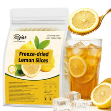 110G Freeze-Dried Lemon Slices | Rich In Vitamins, Ideal For Cold Or Hot Tea, Perfect With Ice, Honey, And Milk