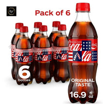 *Coca-Cola Classic Soda – Original Cola Carbonated Soft Drink, 16.9 fl oz Bottles, 6-Pack*