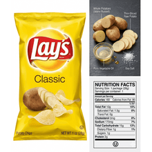 Classic Salted Potato Chips 2.25oz – Original Flavor Crispy Crunchy Snack, On-the-Go Chips