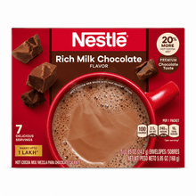 Nestle Instant Hot Cocoa Rich Milk Chocolate Flavored Mix Powder, 6 oz, 7 Count Box
