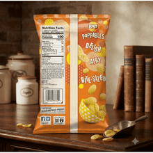 Poppables White Cheddar Flavored Potato Snack Chips – Light & Crispy Baked Snacks, Gluten Free, 5 oz Bag